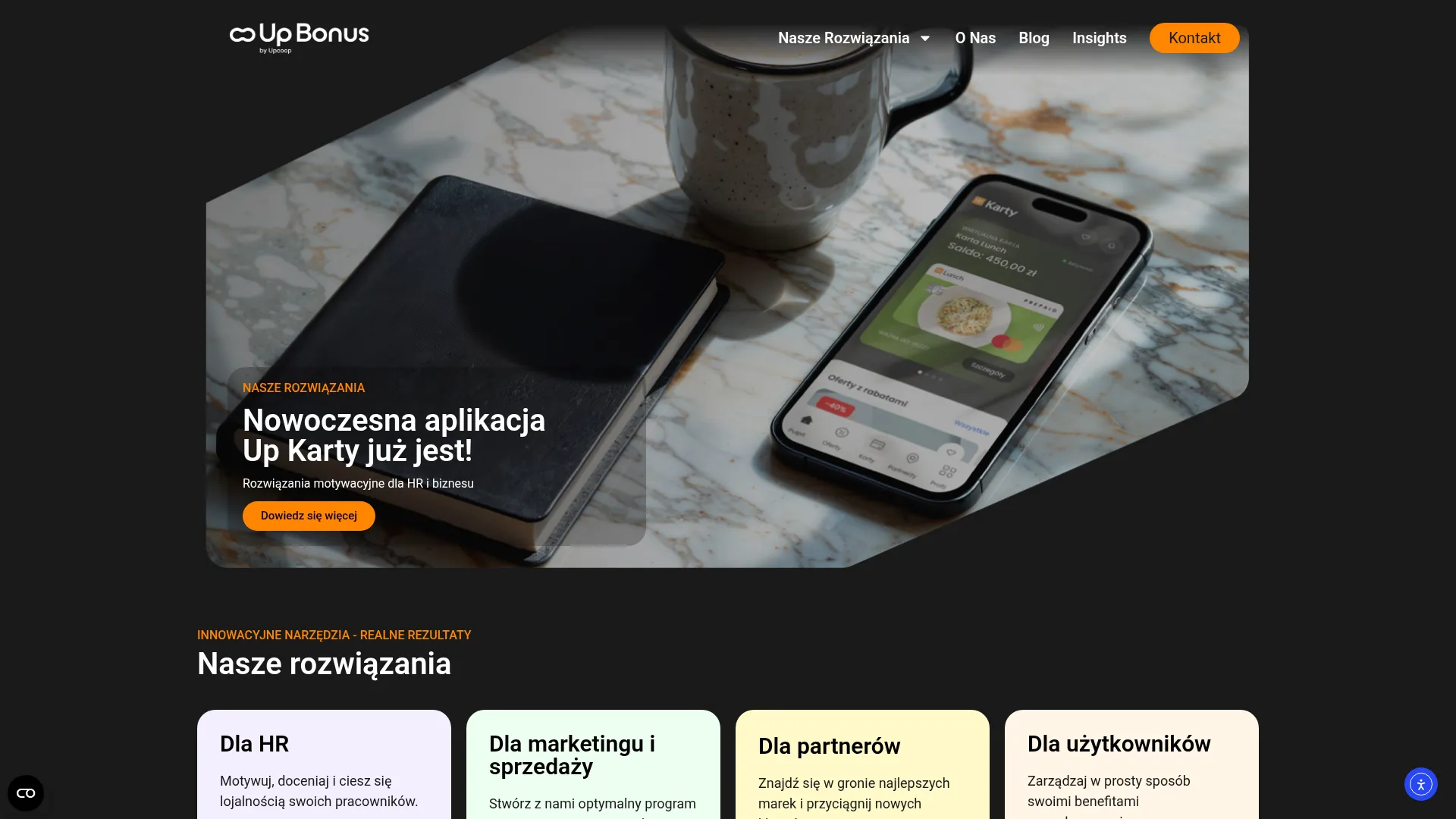 Zrzut ekranu Bonus Systems Polska S.A.