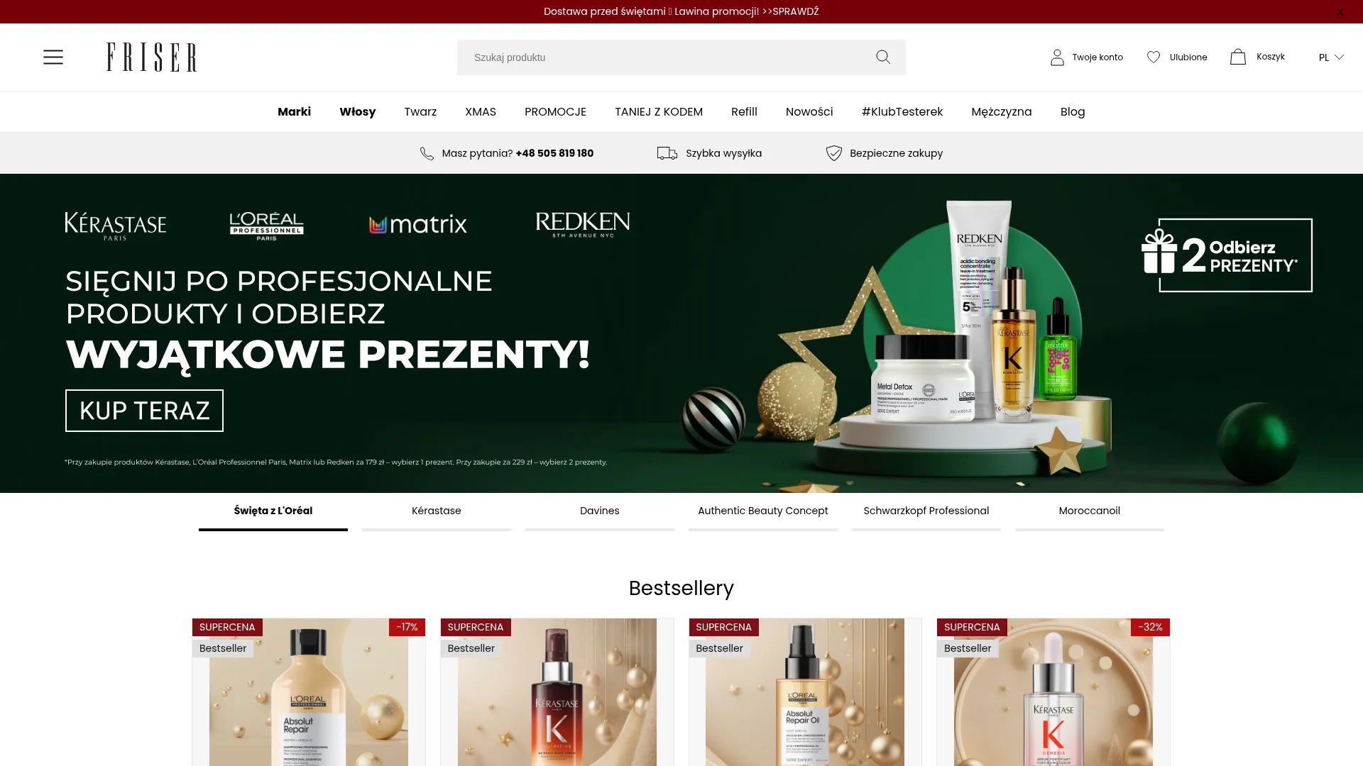 Zrzut ekranu Friser